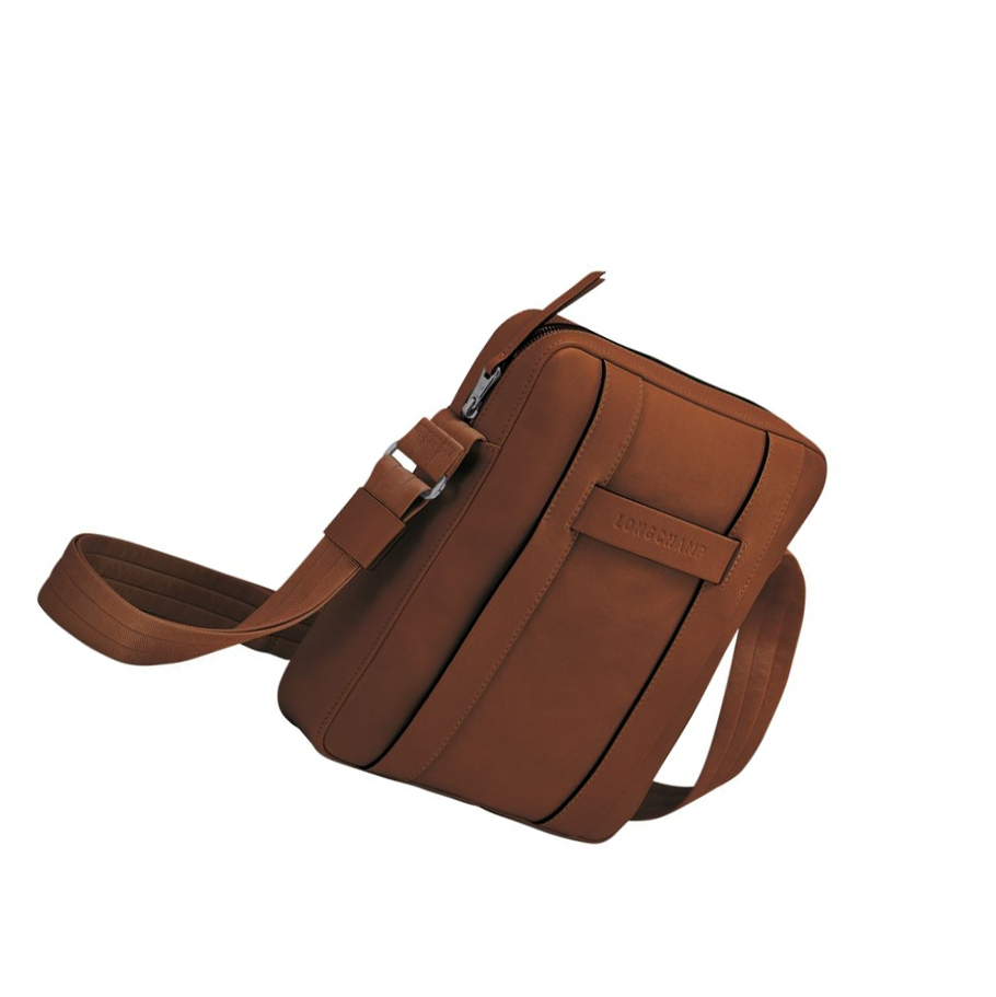 Longchamp 3D M Miesten Crossbody Laukut Ruskea | Fi-CUQZ164
