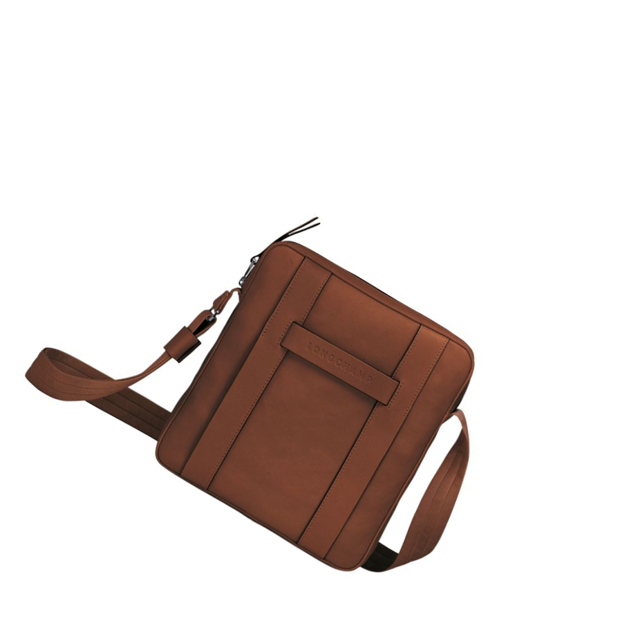 Longchamp 3D M Miesten Crossbody Laukut Ruskea | Fi-CUQZ164