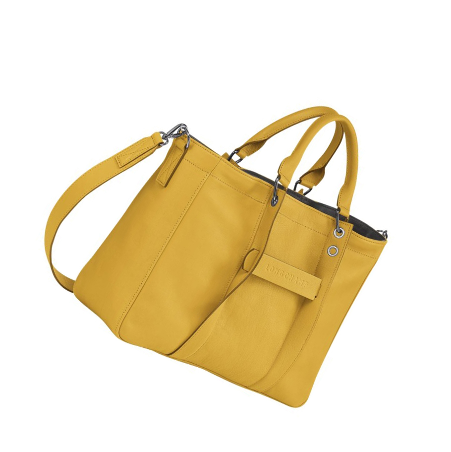 Longchamp 3D M Naisten Käsilaukut Keltainen | Fi-GFUN827