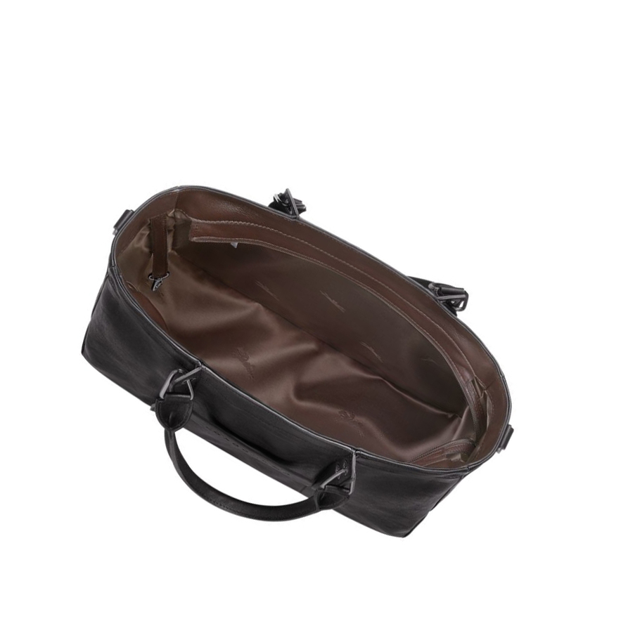 Longchamp 3D M Naisten Käsilaukut Mustat | Fi-TNLX348