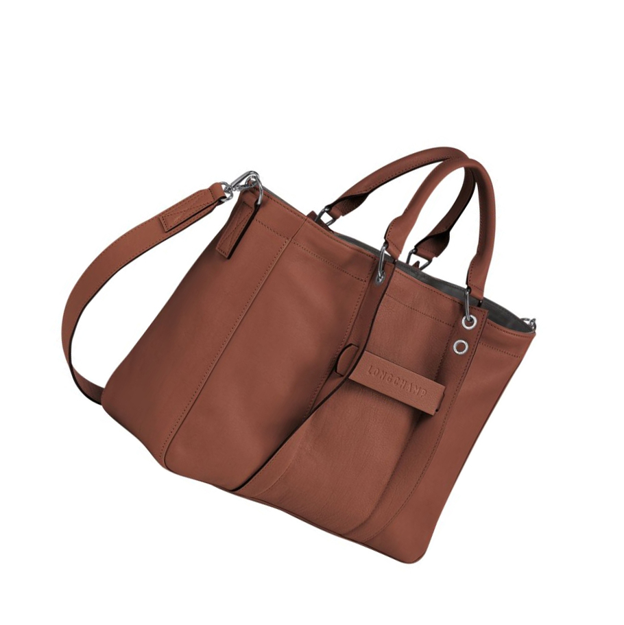 Longchamp 3D M Naisten Käsilaukut Ruskea | Fi-EGKD502