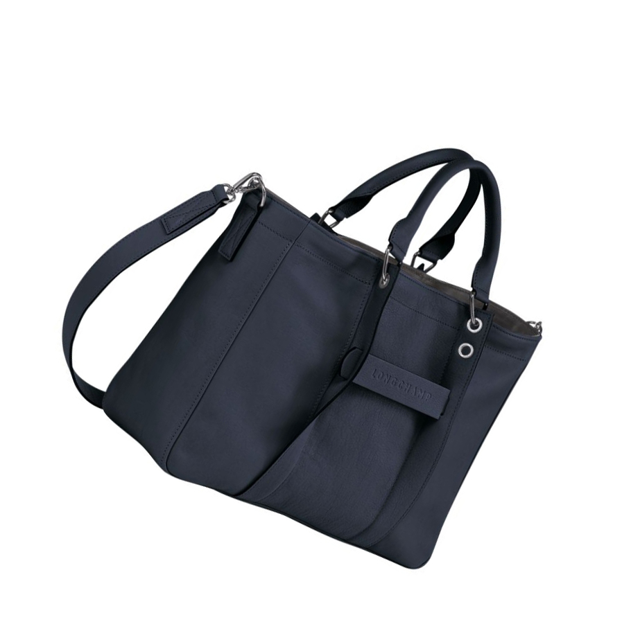 Longchamp 3D M Naisten Käsilaukut Sininen | Fi-FQGV432