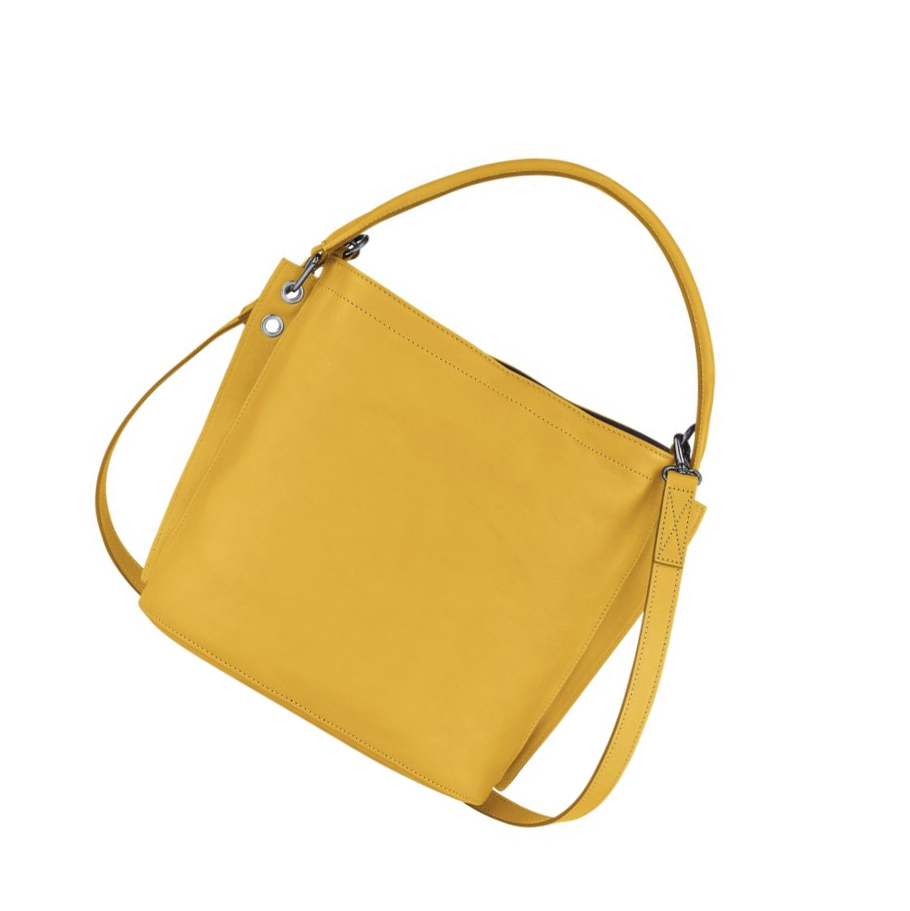 Longchamp 3D Naisten Crossbody Laukut Keltainen | Fi-NJTD605
