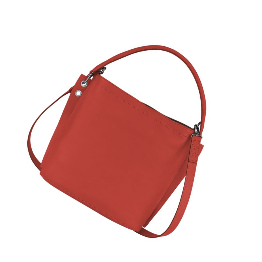 Longchamp 3D Naisten Crossbody Laukut Punainen | Fi-XRVK637