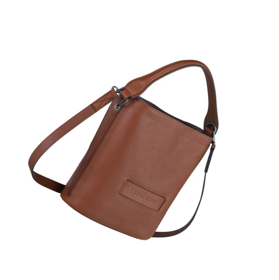 Longchamp 3D Naisten Crossbody Laukut Ruskea | Fi-GAVE896