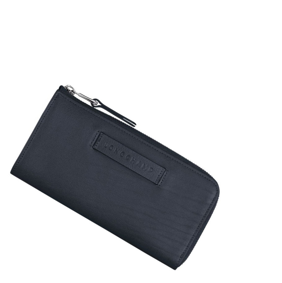 Longchamp 3D Naisten Lompakko Sininen | Fi-DTKX984