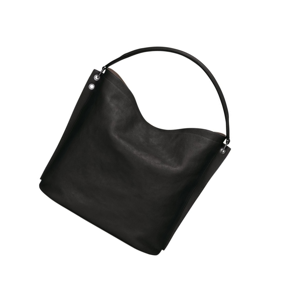 Longchamp 3D Naisten Olkalaukku Mustat | Fi-DIBJ178