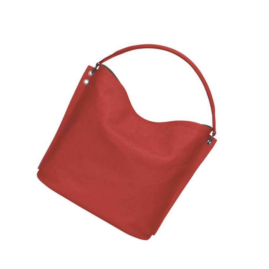 Longchamp 3D Naisten Olkalaukku Punainen | Fi-HOTZ142