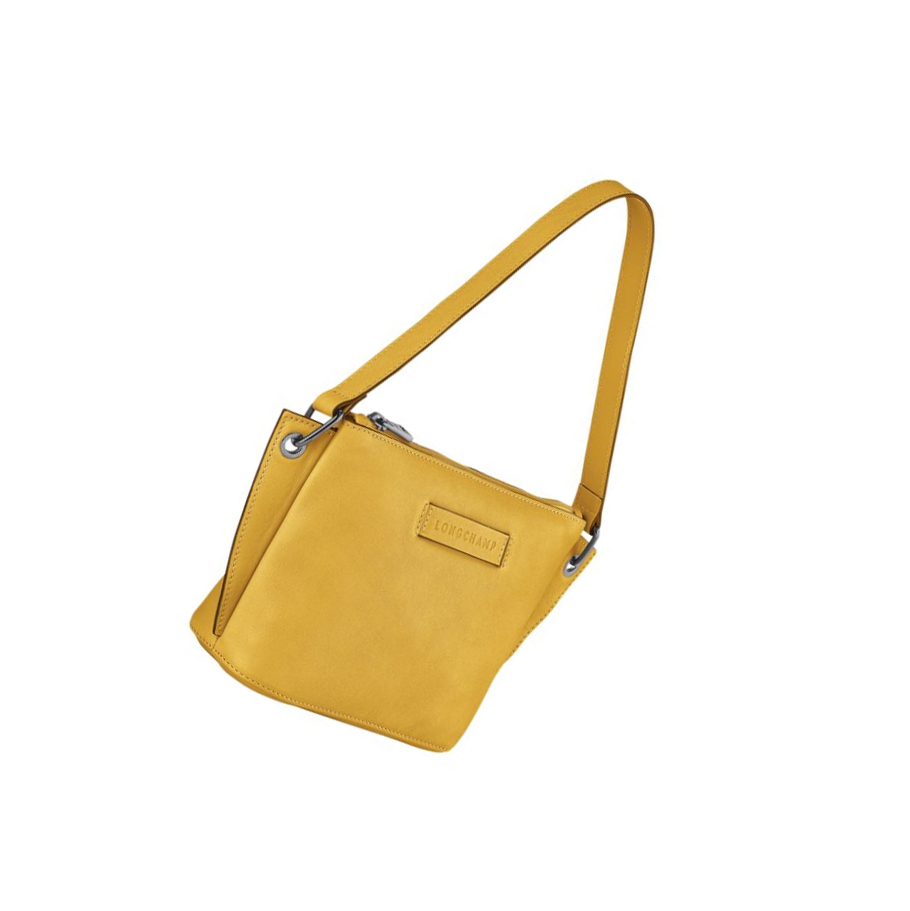 Longchamp 3D Naisten Vyölaukku Keltainen | Fi-PSNZ689