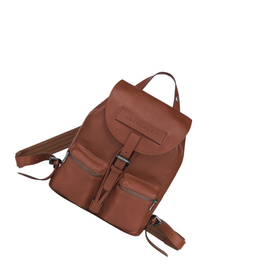 Longchamp 3D S Miesten Reppu Ruskea | Fi-ZKHI930