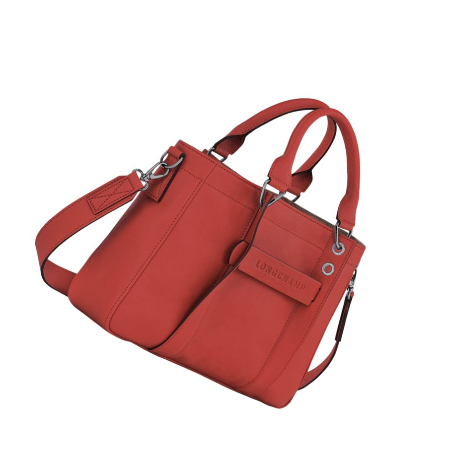 Longchamp 3D S Naisten Käsilaukut Punainen | Fi-HZMV839