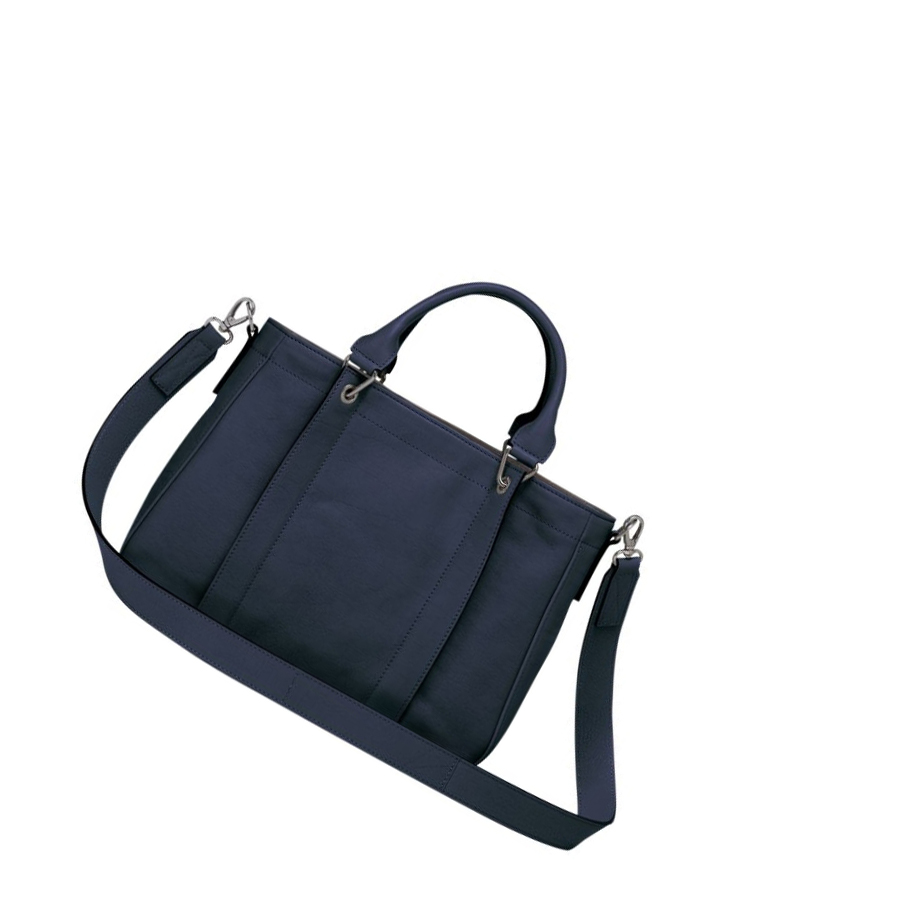 Longchamp 3D S Naisten Käsilaukut Sininen | Fi-QKZU472