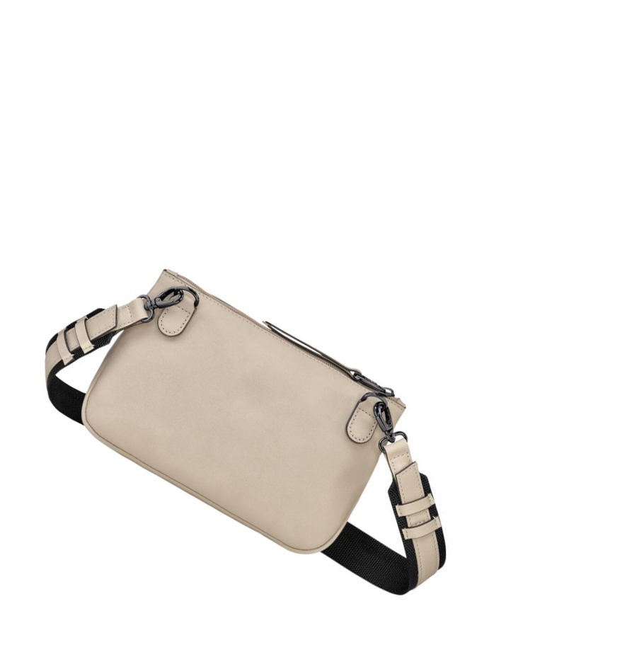 Longchamp 3D Sangle Naisten Crossbody Laukut Beige | Fi-HMUO082