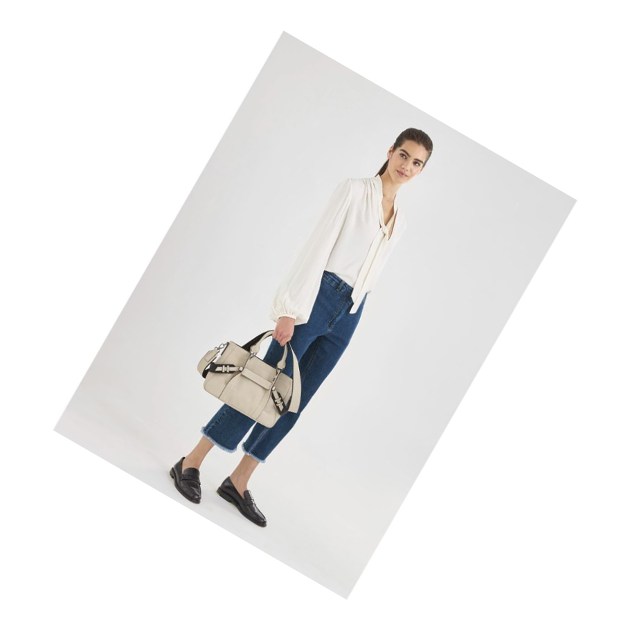 Longchamp 3D Sangle S Naisten Käsilaukut Beige | Fi-WVXI179