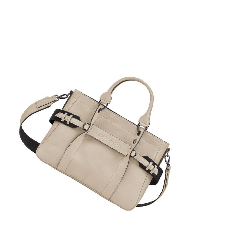 Longchamp 3D Sangle S Naisten Käsilaukut Beige | Fi-WVXI179