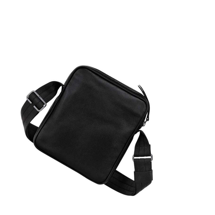Longchamp 3D Ultra Black S Miesten Crossbody Laukut Mustat | Fi-XACJ892