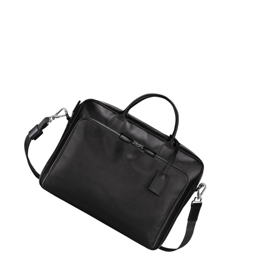 Longchamp Baxi L Miesten Salkku Mustat | Fi-NSIE408