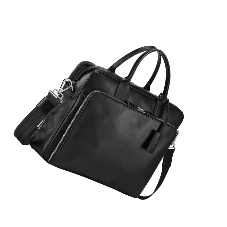 Longchamp Baxi M Miesten Salkku Mustat | Fi-HWOS170