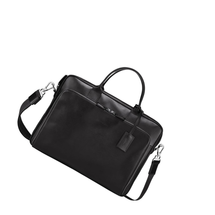 Longchamp Baxi M Miesten Salkku Mustat | Fi-HWOS170