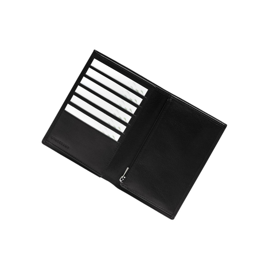 Longchamp Baxi Miesten Lompakko Mustat | Fi-CYPM019