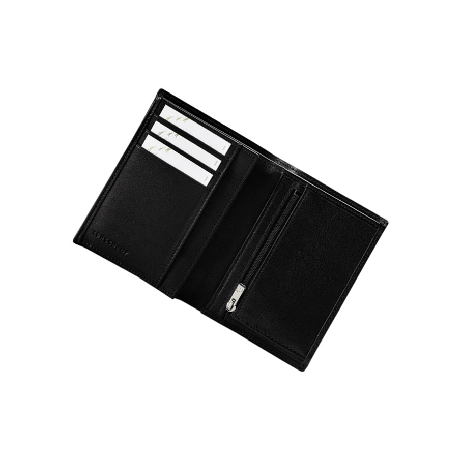 Longchamp Baxi Miesten Lompakko Mustat | Fi-SLJI195