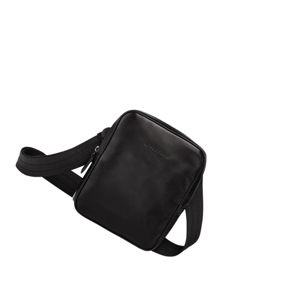 Longchamp Baxi S Miesten Crossbody Laukut Mustat | Fi-PRVF014