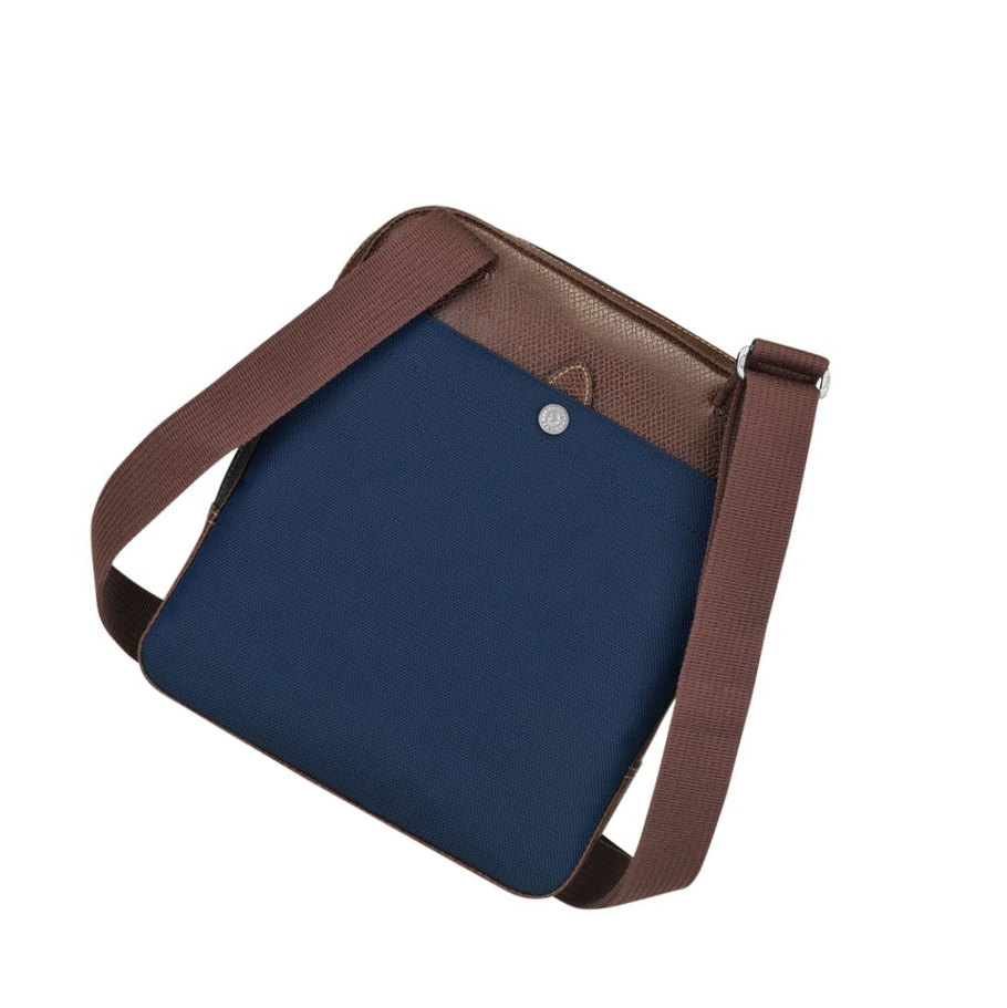 Longchamp Boxford L Miesten Crossbody Laukut Laivastonsininen | Fi-GYQD910