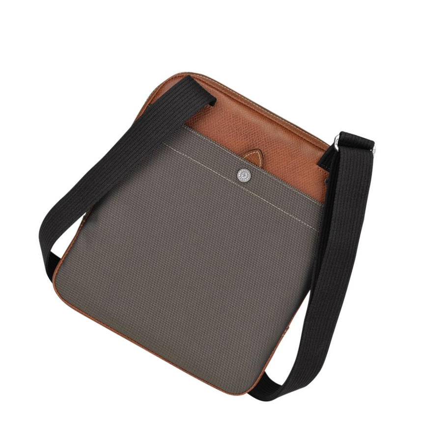 Longchamp Boxford L Miesten Crossbody Laukut Ruskea | Fi-QGBF073