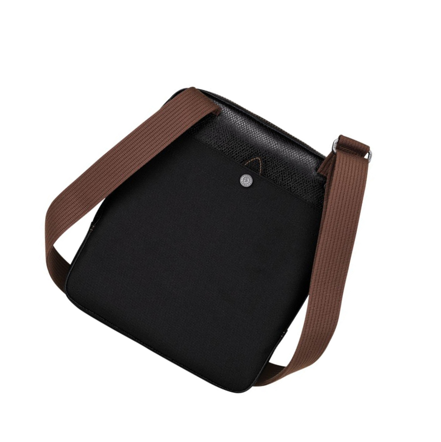 Longchamp Boxford L Miesten Crossbody Laukut Mustat | Fi-ZYCK068