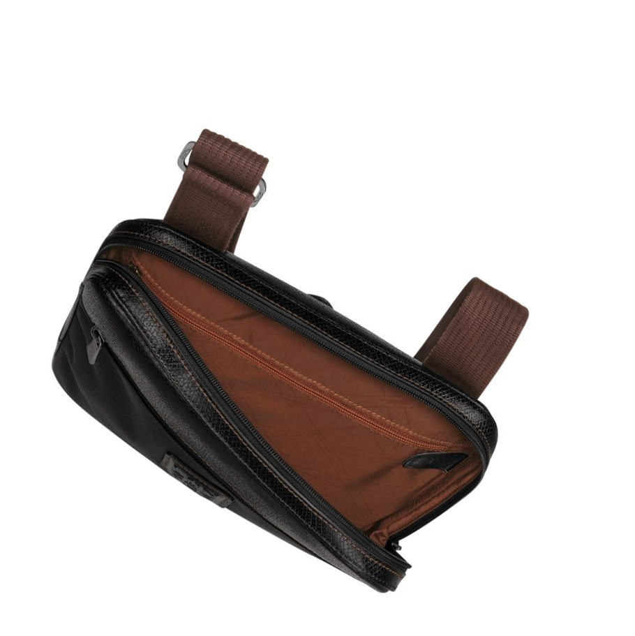 Longchamp Boxford L Miesten Crossbody Laukut Mustat | Fi-ZYCK068