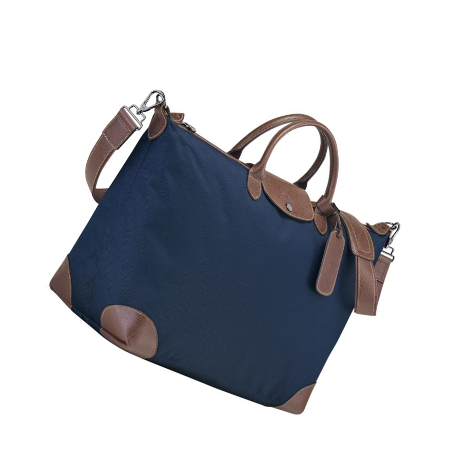 Longchamp Boxford L Miesten Matkakassit Laivastonsininen | Fi-SWJT142