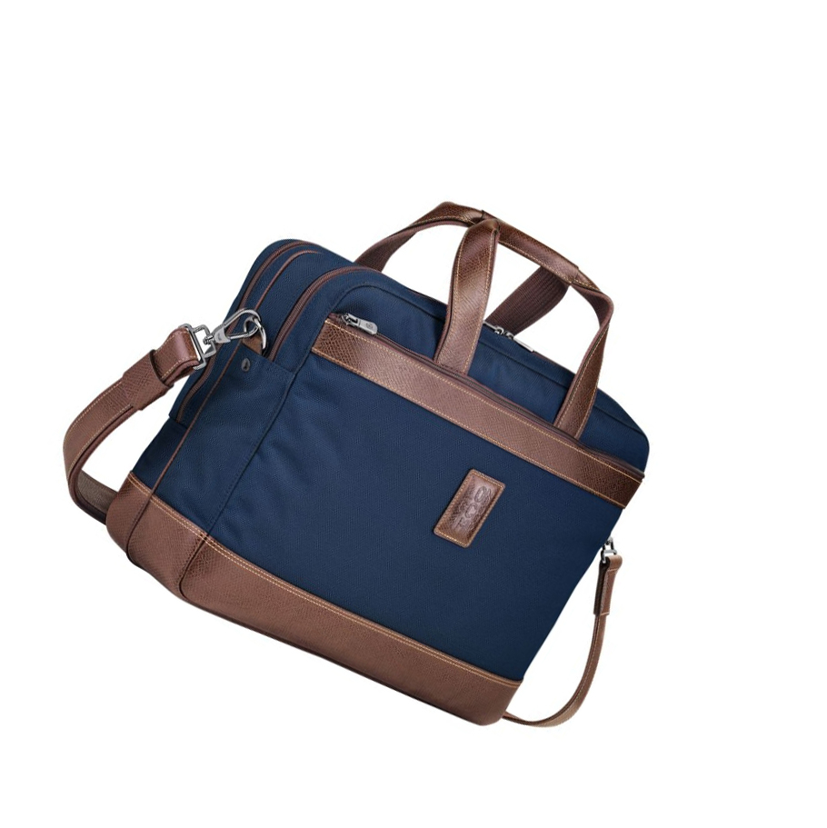 Longchamp Boxford L Miesten Salkku Laivastonsininen | Fi-WHKN073