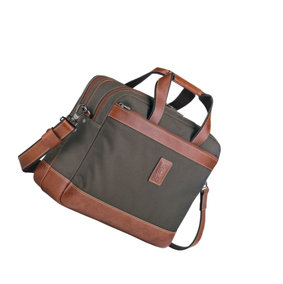 Longchamp Boxford L Miesten Salkku Ruskea | Fi-CIPD903