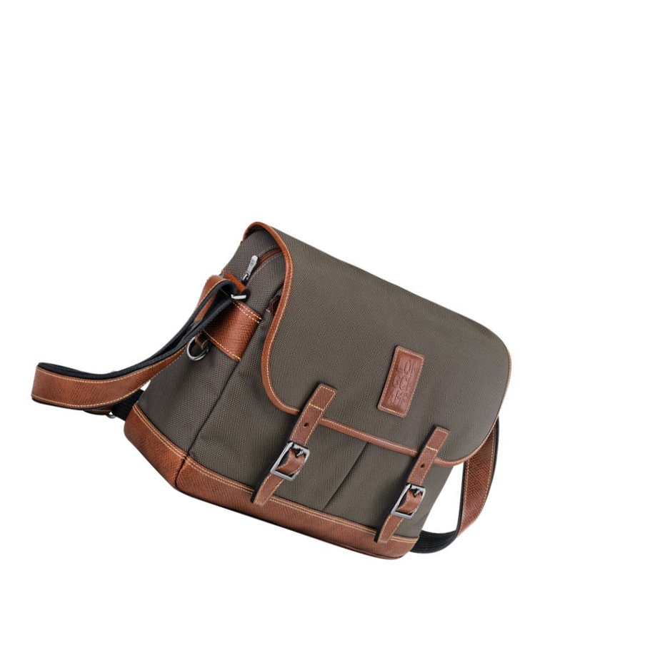 Longchamp Boxford Miesten Crossbody Laukut Ruskea | Fi-TJXB916