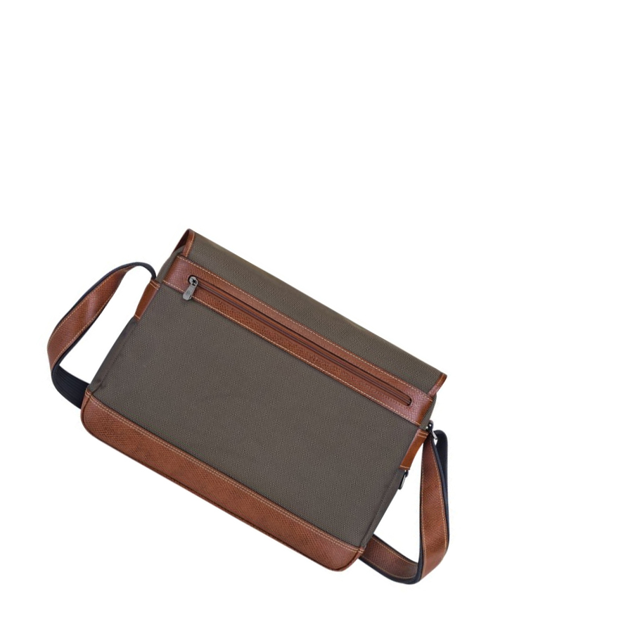 Longchamp Boxford Miesten Crossbody Laukut Ruskea | Fi-TJXB916