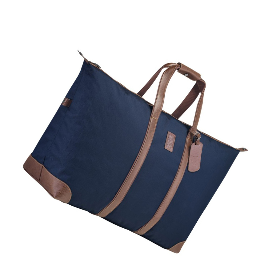 Longchamp Boxford Miesten Matkakassit Laivastonsininen | Fi-ALRW647