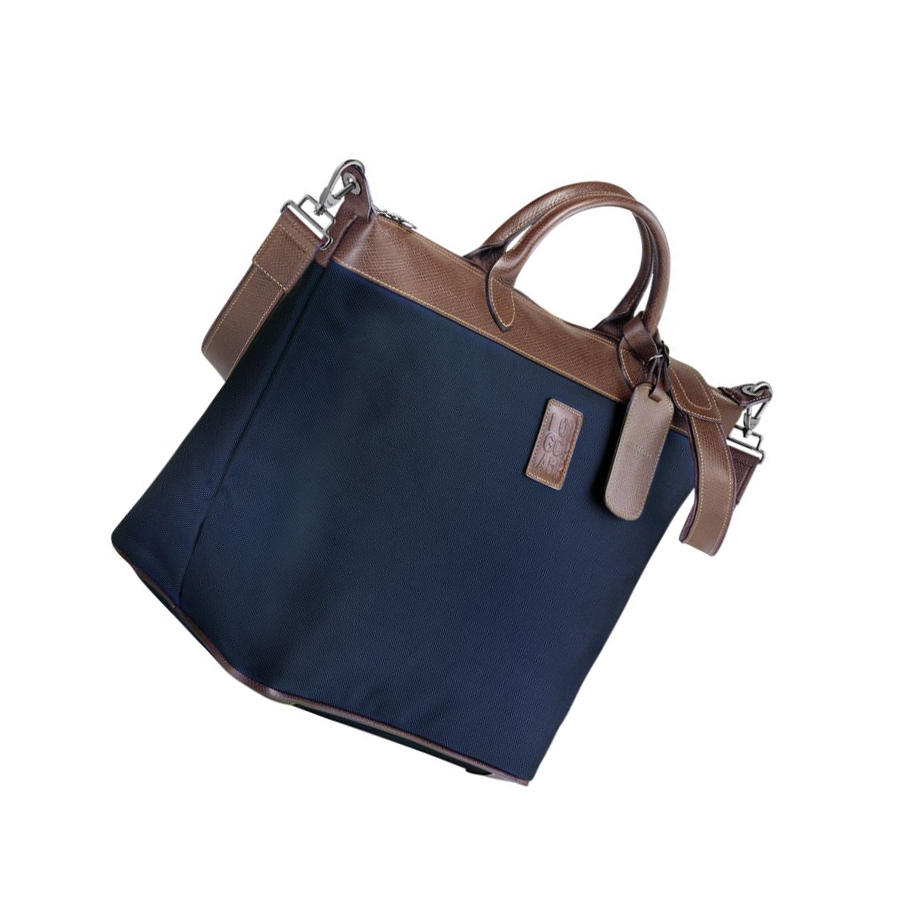 Longchamp Boxford Miesten Matkakassit Laivastonsininen | Fi-JYAV572