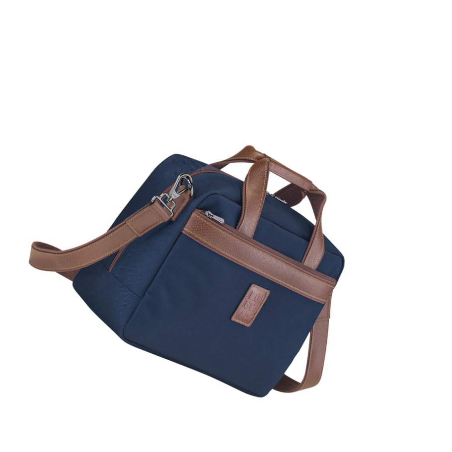 Longchamp Boxford Miesten Matkakassit Laivastonsininen | Fi-ZMWI701