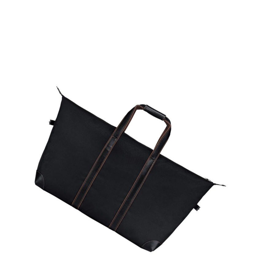 Longchamp Boxford Miesten Matkakassit Mustat | Fi-FYKL860