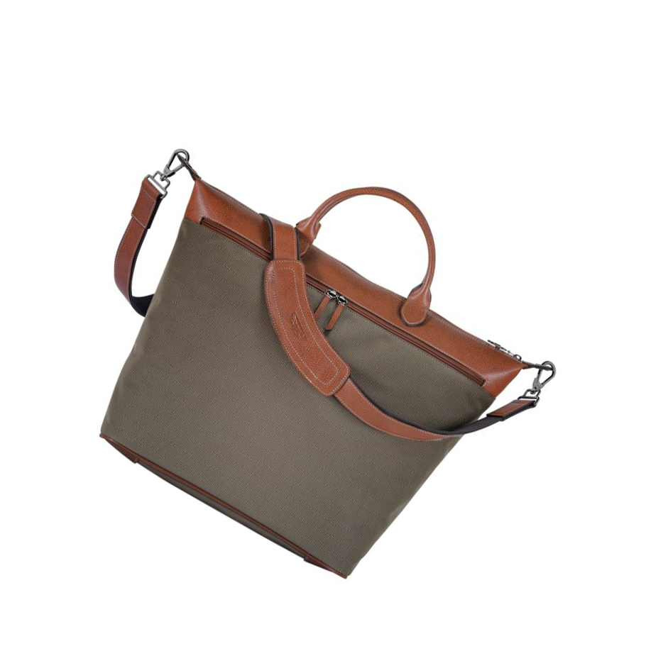 Longchamp Boxford Miesten Matkakassit Ruskea | Fi-LWCD870