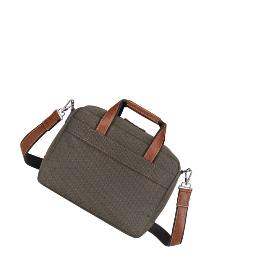 Longchamp Boxford Miesten Matkakassit Ruskea | Fi-YSKT631