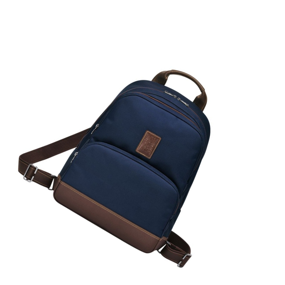 Longchamp Boxford Miesten Reppu Laivastonsininen | Fi-SPIK914