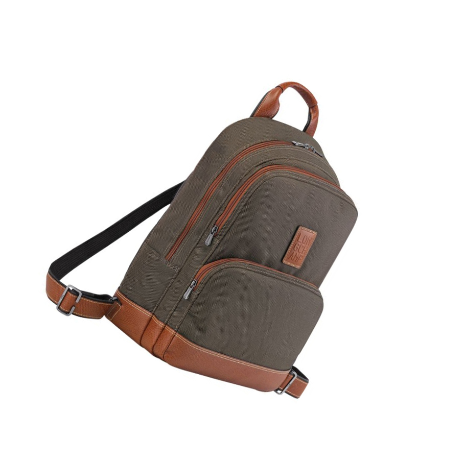 Longchamp Boxford Miesten Reppu Ruskea | Fi-OUGA406