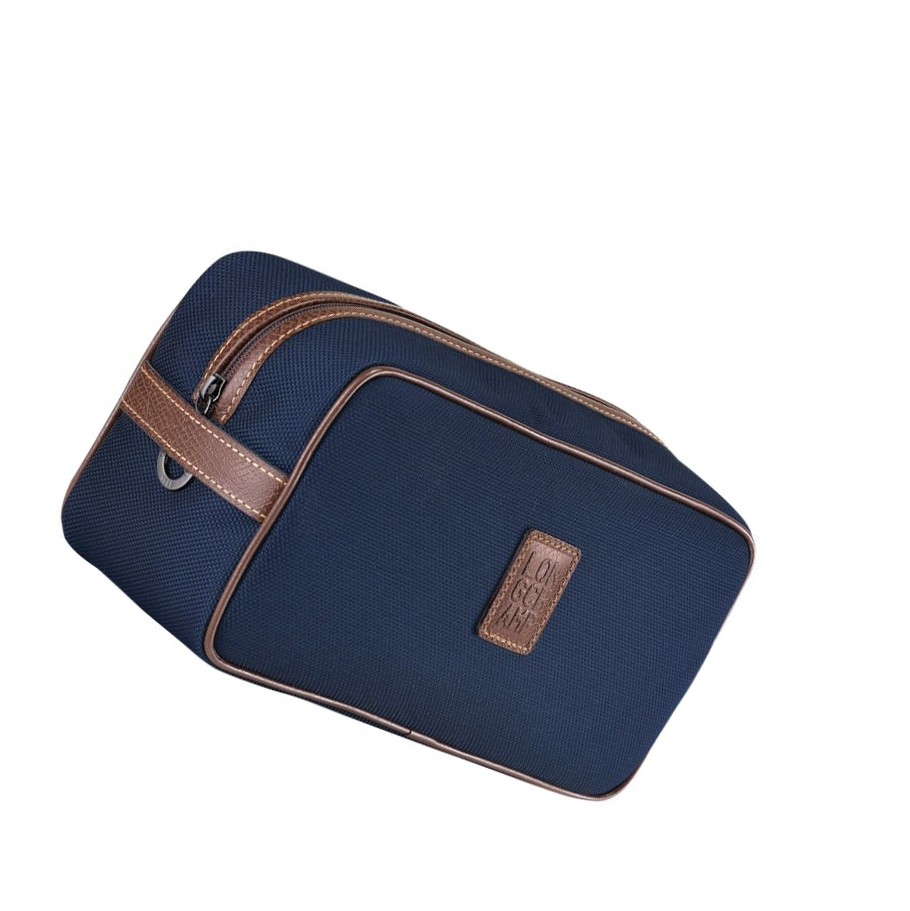 Longchamp Boxford Miesten Toilettilaukku Laivastonsininen | Fi-OEVR402