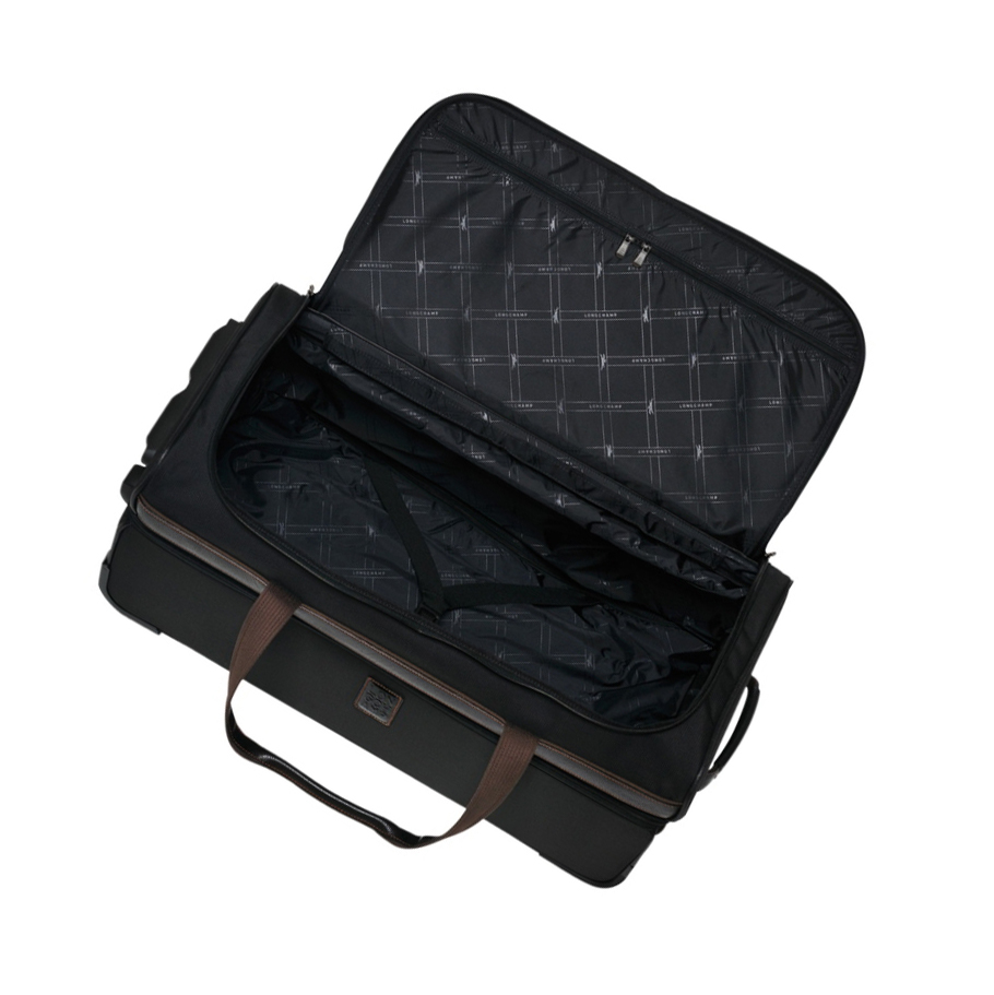 Longchamp Boxford Naisten Duffle Laukku Mustat | Fi-HUQL802