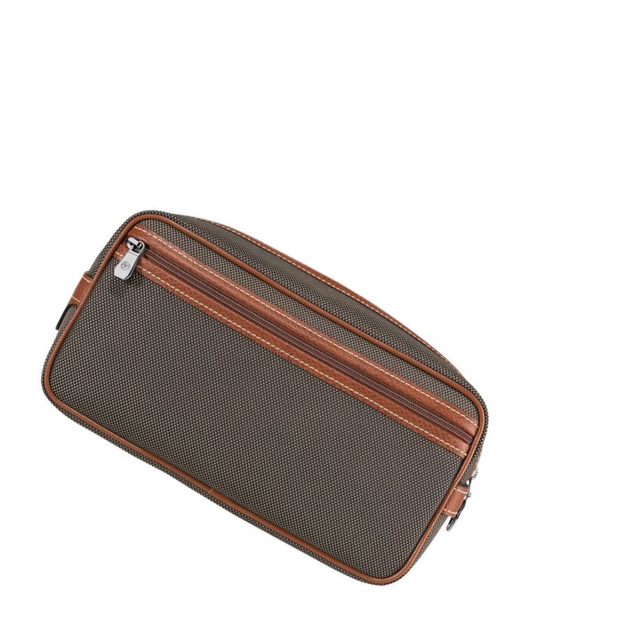 Longchamp Boxford Naisten Toilettilaukku Ruskea | Fi-FATX804