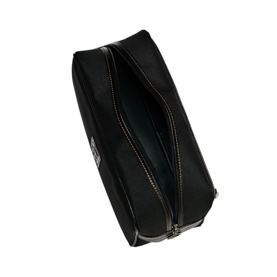 Longchamp Boxford Naisten Toilettilaukku Mustat | Fi-QIPK507