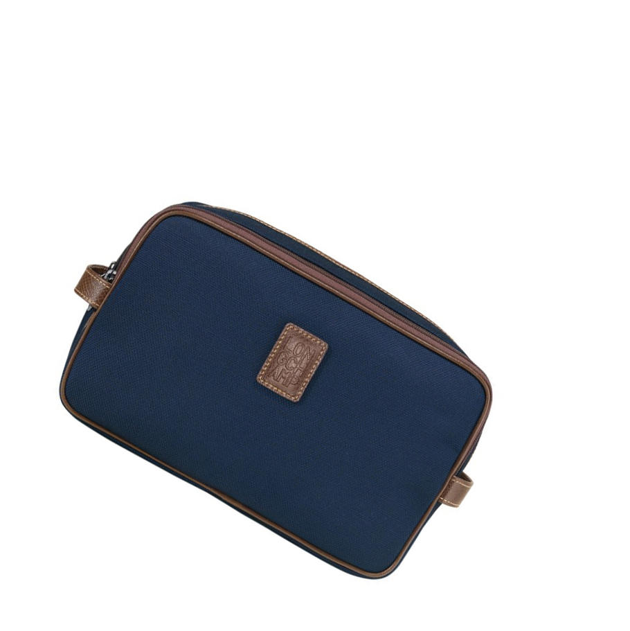 Longchamp Boxford Naisten Toilettilaukku Laivastonsininen | Fi-UFRJ143