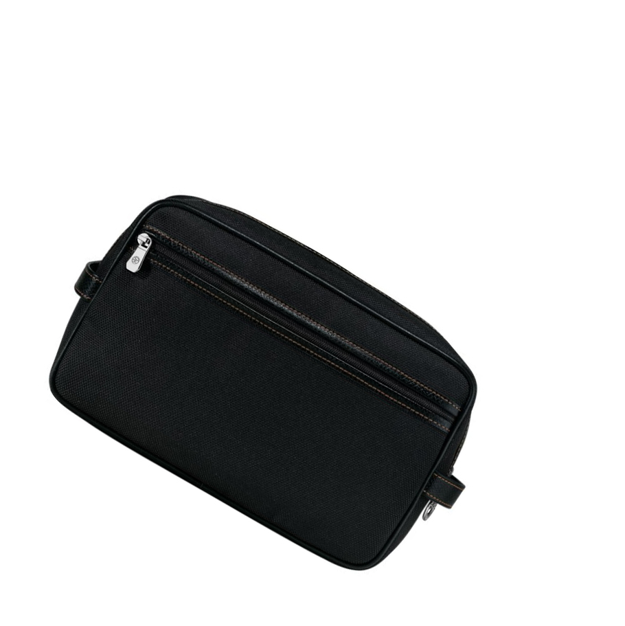 Longchamp Boxford Naisten Toilettilaukku Mustat | Fi-USWE741