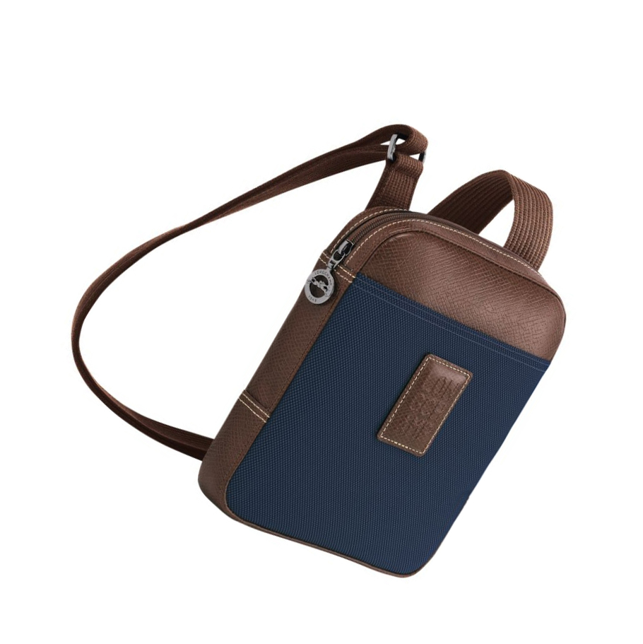Longchamp Boxford S Miesten Crossbody Laukut Laivastonsininen | Fi-JTFE268